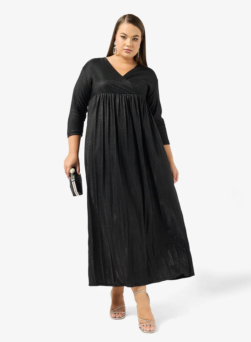 ايلا بلس فستان - لامع